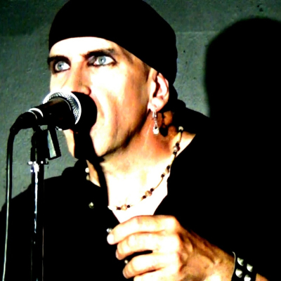 musician portrait microphone studio